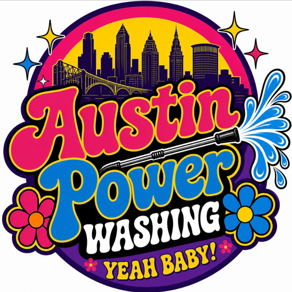 The Austin Power Wash logo